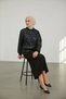 Women's Sequined Shiny Flower Detailed Zippered Cardigan - 3