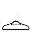 20 pcs Clothes Hanger Set Anti-slip Black Velvet - 3