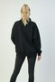 Half Zipper Women's Oversized Sweatshirt Comfortable Fit Daily Use - 3