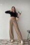 PALAZZO Lima Pants with Topstitching Oversized Cut