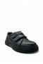838 Orthopedic 100% Genuine Black Young Children's Strapped School Shoes - 2