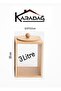 Bamboo Vacuum Lid Windowed Seasoning Jar 1.2Lt-2.2Lt-3Lt