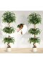 120-180cm Artificial Tree with Lifelike Leaves for Indoor/Outdoor Home & Office Decor - Perfect Gift - 6