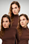 Women's Bitter Brown 3-Piece Bodysuit