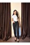 Women's Boy Fit Raw Hem Jean