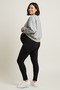 Women's High Waist Supportive Maternity Leggings |   Comfortable and Flexible - 2