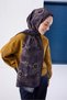Viskon Mayda Shawl Anthracite Background Multicolored Patterned Soft Textured 190X70 - 3