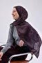 Urban Hours Aqua Whisper Plum Mayda Shawl 190X70 - 4