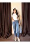 Women's Boy Fit Raw Hem Jean