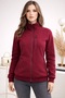 Unisex Women's and Men's Full-Zip Pocketed Plain Sweatshirt