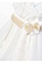 Mayoral Abel Lula Baby Girl Geneva Evening Dress Cream - 3