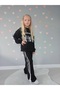 Girls' Set Bottom and Top Set Tracksuit Stylish Model 2-Piece - 5