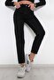 Ns-29652 High Waist Black Mom Jeans Stretch Fabric Stretch Denim Pants - 2