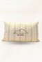 Cat Detailed Linen Decorative Pillow – Cat Embroidered Stuffed Throw Pillow