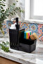 Liquid Soap Dispenser 450 ml (19X16X8 cm) - Black - 3