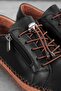 8207 Women's Genuine Leather Rubber Laced Anatomic Casual Shoes - 2