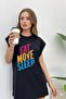 Eat Move Sleep Printed Women's Zero Arm Sleeveless Tshirt - 2