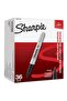 black Sharpie Permanent Markers Bulk Set Fine Tip Markers Set For Plastic Metal Wood And More Black - 8