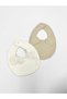Teddy Bear Set of 2, 100% Cotton, 8 Layers of Muslin |   With Snap Fasteners |   Baby Food & Drool Bib |   Scarf |   Yaka - 3
