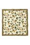 Clover & Tiny Flower Pattern Scarf Bandana 50X50 cm - 2