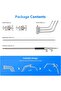Pro 100% Stainless Steel Heavy Duty C Stand with Boom Arm - 8