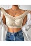 Lace Unbuttressed No Underwire Thick Strap Shaping / Sculpting Bra - 3