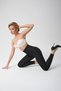 Recovery Corset Tights Black – High Waist Non-Slip Silicone Women's Underwear - 4