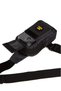 Men's Linen Fabric Belgrat Crossbody Chest and Shoulder Bag with Phone Compartment - Black - Yellow - 2