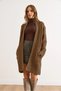 Women's Mink Pocket Collar Detailed Soft Textured Knitwear Cardigan Hrk-19000322 - 2