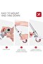 3 Packs Professional Swivel Caster Wheels Set - 5