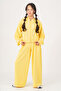 Oversized Cut Hooded Girls' Tracksuit Set- 26K 6502