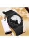 Unisex Aura Watch with Black & White Paced and Silver Dial - 5