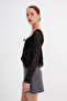 Front Tie Lace Blouse B17781 - 4