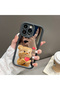 iPhone 14 Pro Compatible Christmas Tree Mirrored Anti-Fall Silicone Phone Case - 5