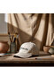Beige Baseball Cap - 2