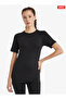 Unisex, Black, 2Nd. Level, Crew Neck, Short Sleeve, Thermal, T-Shirt