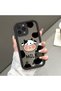 iPhone 14 Pro Max Compatible Phone Case Milk Inegi Mirrored Anti-Drop Silicone Case - 2