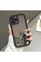 iPhone 14 Pro Compatible Phone Case Girl Mirrored Anti-Reflection Silicone Case - 2