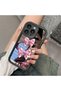 iPhone 7/8/Se 2020 2022 Compatible Ribbon Button Mirrored Anti-Fall Silicone Phone Case - 6