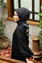 Ecozen Scarf Tn2106 Monogram 10-Black-Smoked - 4