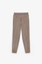 Mink Pocketed and Lace-Up High-Waisted Elasticated Leg Cashmere Women's Knitwear Pants - 7