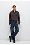 Toronto Dark Blue Brushed Navy Blue Jean Pants 0010289-91167 - 2