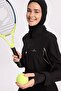 قميص تنس نسائي أسود مطوي من نوع H-Per Fit طراز ACT-41 - 7