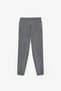 Anthracite Pocketed and Lace-Up High-Waisted Elasticated Leg Cashmere Women's Knitwear Trousers - 7