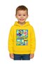 Unisex Spongebob Printed Children's Swaetshirt Hooded 3 Thread Raster - 2