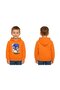 Unisex Sonic Printed Children's Swaetshirt Hooded 3 Thread Rased