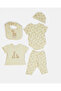 Baby White Printed Set (5 Piece)