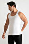 Ter0101 6 Pieces Men's Combed Cotton Undershirts - 2