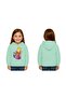 Unisex Simpson Printed Children's Swaetshirt Hooded 3 Thread Rased