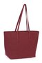 Women's Suede Handbag and Women's Shoulder Bag with Magnet Closure and Makeup Bag - 2